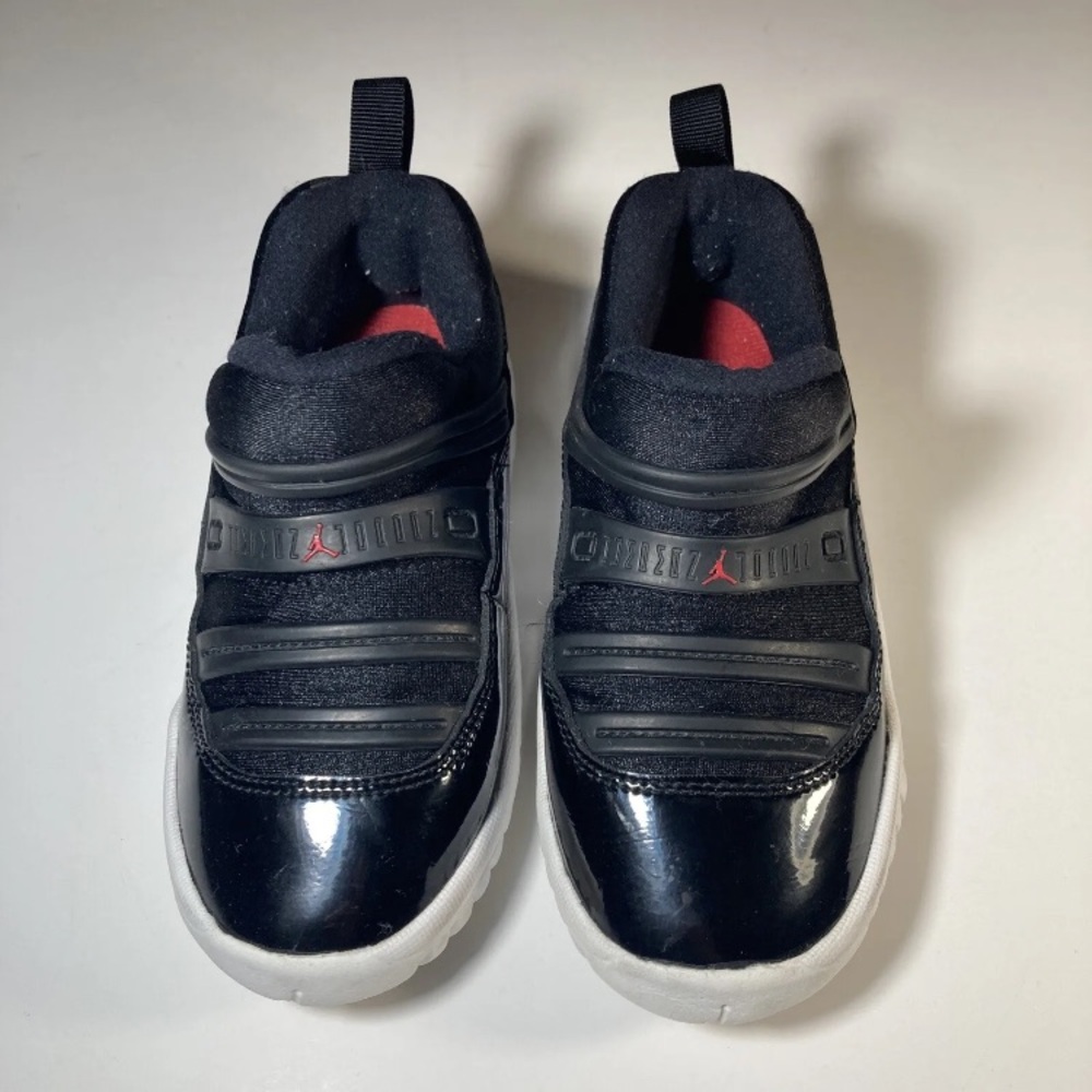 Jordan 11 Retro Little Flex Toddler Sneakers Black Size 10 / 10c